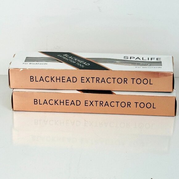 SpaLife Blackhead Extractor Tool Stainless Steel 2-Pack Blackheads & Whiteheads - Picture 3 of 4